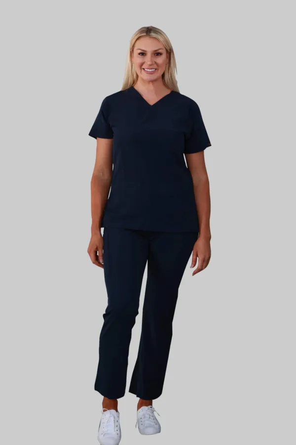 Four Pockets Scrub Pants (Navy) - Image 2