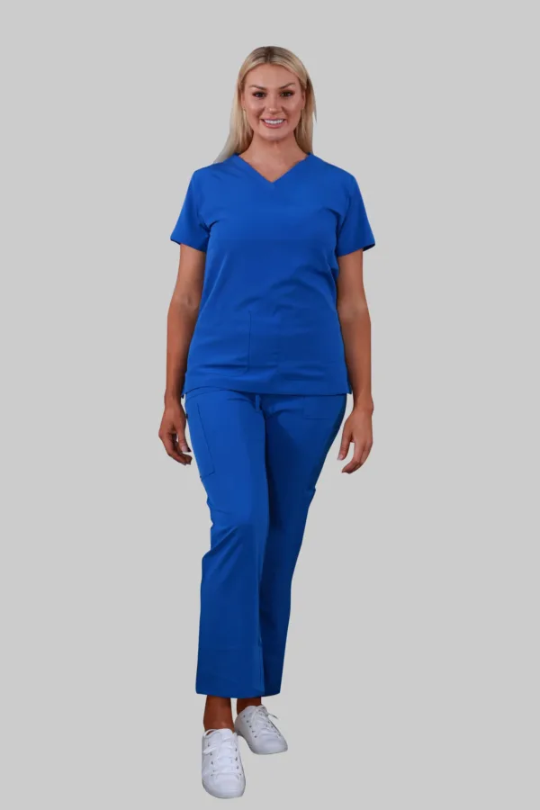 Four Pockets Scrub Pants (Royal) - Image 2