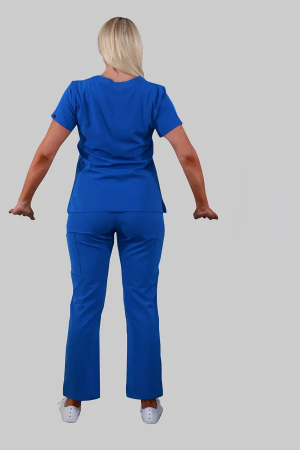 Four Pockets Scrub Pants (Royal) - Image 4